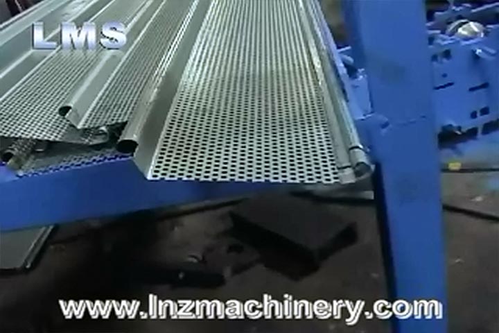LMS DOOR SHUTTER SLAT ROLL FORMING WITH MICROPERFORATION